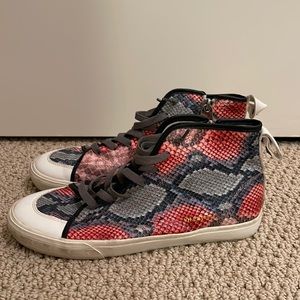 Vintage Havana snake print sneakers